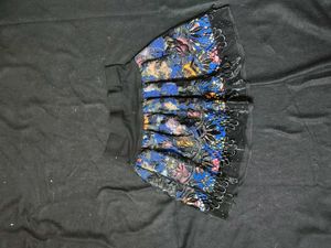 Floral Mini Skirt