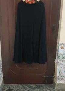 Designer Navy Blue Peplum Set