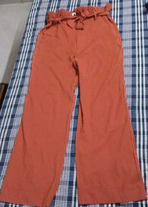 Rust Colored Waist Pants