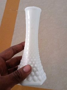 Milk Glass Bid Vase