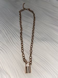 Lock Chain Necklace