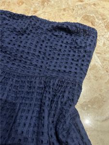 Brand New Blue Pure Cotton Tube Dress