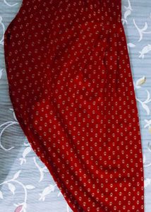 Patterned heart-shaped dress