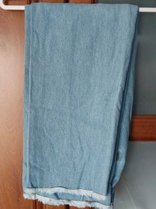 Baby Blue Straight Cut Jeans