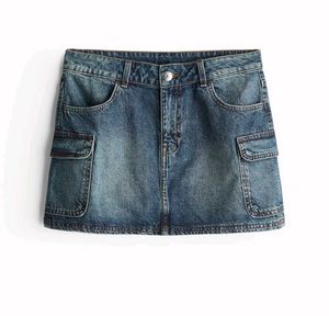 Denim Mini Skirt