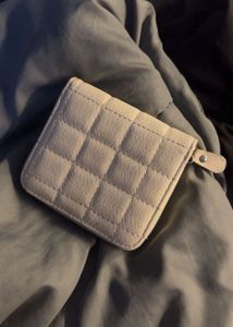 beige wallet