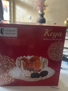 Keya Bowl &amp; Saucer Set