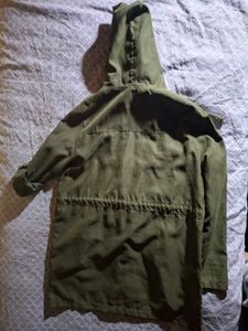 Olive Zip-Up Jacket