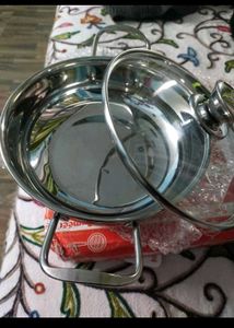 Sumeet stainless steel kadhai brand new with tag