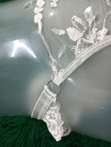 White Floral Lace 💞🆕Thong Panty