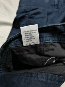 Navy Blue Cargo Shorts