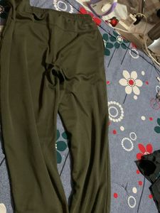 Olive HRX Track Pants
