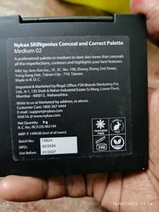 NYKAA Conceal And Colour Correct Palaette