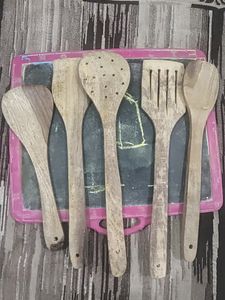 Wooden Cooking Utensil Set