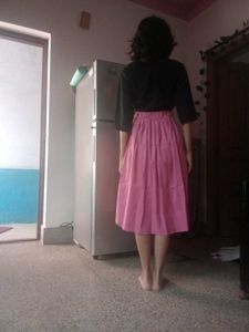 Black And Pink Dress