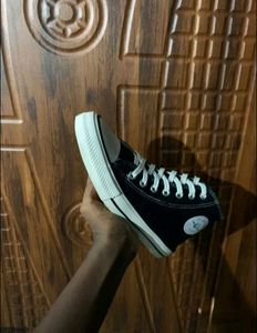 Black High Top Sneakers