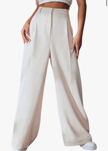 Wide Leg Formal Trousers