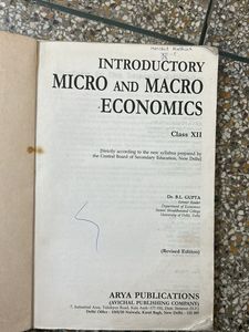 Introductory Micro &amp; macro Economics Book
