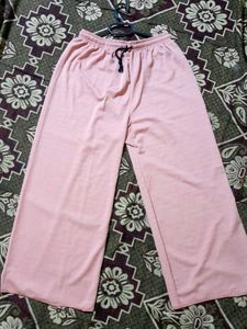 Pink Wide Leg Palazzo Pants