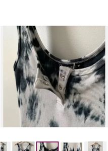 Zara Tie-Dye Bodycon Dress