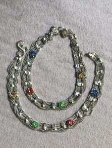 Antique Silver Bohemian Fashion Anklets