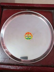 NEW BIG STAINLESS STEEL THALI