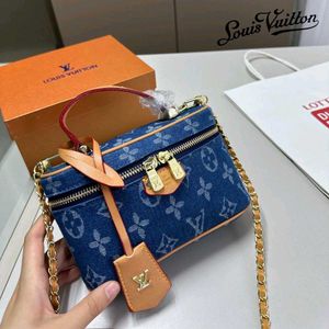 LOUIS VUITTON VANITY PM DENIM SLING BAG*Wd Box