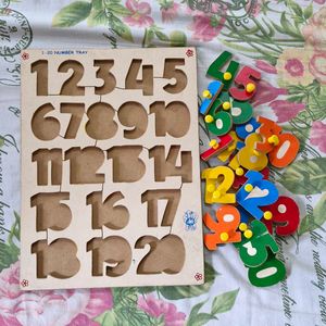 Wooden Number Toy