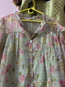 Floral Top From AND