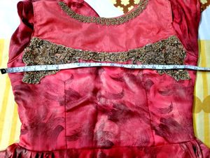 Gown With Dupatta