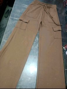 Brown Stretchable Cargo
