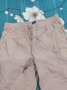 Pink Casual Pants