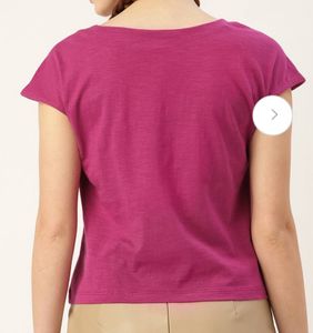 Dressberry Women Pink T-shirt