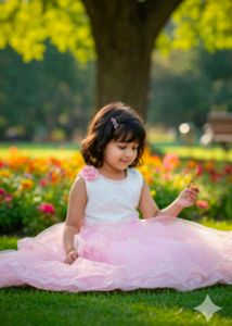 Adorable Pink Tulle Party Dress
