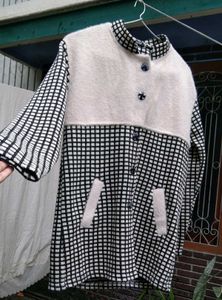 Unique Checkered Sweater