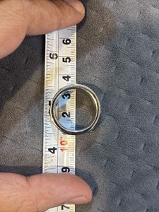 Men’s Silver stainless steel Ring