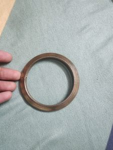 Vintage Gold Mesh Bangle