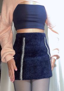 H&amp;m Furry Skirt