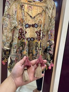 Branded Dubai Floral Print Top