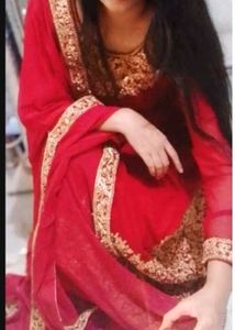 Beautiful Gawon With Dupatta ♥️