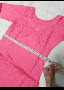Elegant Pink Kurta Set