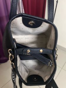 authentic Guess Black Tote Bag