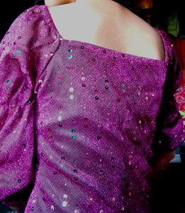 Sparkly Purple Top