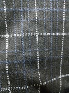 Black check dress for girls