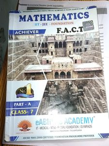IIT-  JEE FOUNDATION BOOK CLASS 7