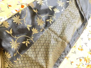 Combo Party wear Sari With Stitched Blouse