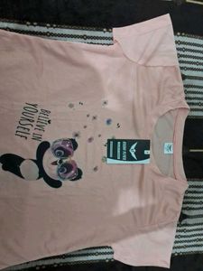 Cute Panda Graphic Tee