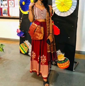 Lehenga Set For Womens With 34 Size