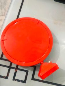 Vintage Handheld Lighted Makeup Mirror