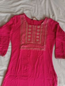 PRETTY PINK KURTA